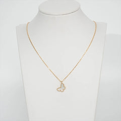 Van Cleef & Arpels Sweet Alhambra Butterfly Mother of Pearl Necklace