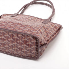 Goyard Anjou Mini Tote Burgundy