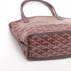 Goyard Anjou Mini Tote Burgundy