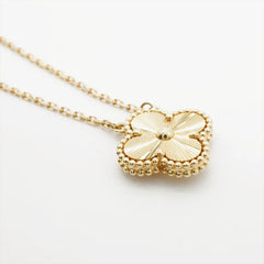 Van Cleef & Arpels Vintage Alhambra Guilloche Necklace