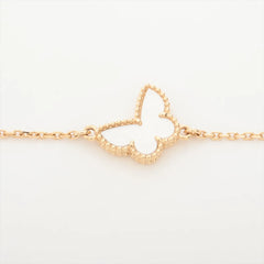 Van Cleef & Arpels Sweet Alhambra Butterfly Mother of Pearl Bracelet