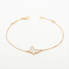 Van Cleef & Arpels Sweet Alhambra Butterfly Mother of Pearl Bracelet
