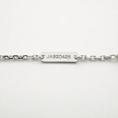 Van Cleef & Arpels Holiday 2020 Vintage Alhambra Guilloche White Gold diamond Necklace