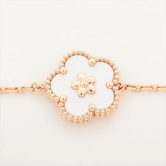 Van Cleef & Arpels Lucky Spring Plum Blossom Mother of Pearl Bracelet