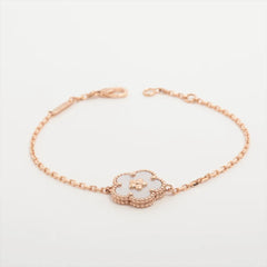 Van Cleef & Arpels Lucky Spring Plum Blossom Mother of Pearl Bracelet