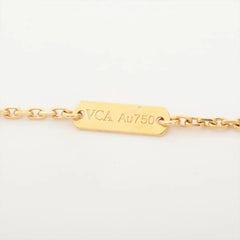 Van Cleef & Arpels Vintage Alhambra Guilloche Necklace