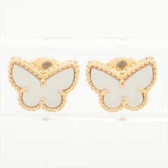 Van Cleef & Arpels Sweet Alhambra Butterfly Mother of Pearl Earrings