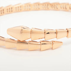Bvlgari Serpenti Viper Bracelet Size Medium Rose Gold