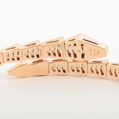 Bvlgari Serpenti Viper Bracelet Size Medium Rose Gold
