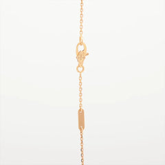 Van Cleef & Arpels Sweet Alhambra Hearts Carnelian Necklace