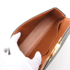 Celine Triomphe Chain Shoulder Bag Brown