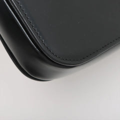 Celine Triomphe Classique Shiny Calfskin Black