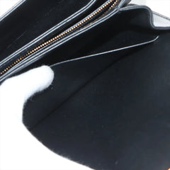 Celine Triomphe Classique Shiny Calfskin Black