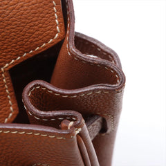 Hermes Birkin 30 Togo Gold Shooting Star H Square Stamp