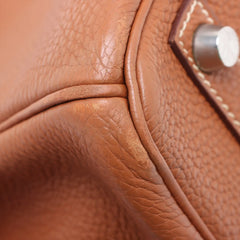 Hermes Birkin 30 Togo Gold Shooting Star H Square Stamp