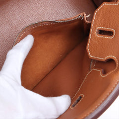 Hermes Birkin 30 Togo Gold Shooting Star H Square Stamp