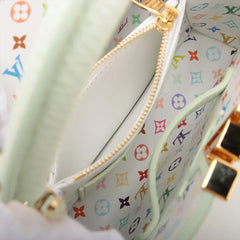 Louis Vuitton x Limited Edition Takashi Murakami Capucines Mini Light Green