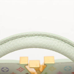 Louis Vuitton x Limited Edition Takashi Murakami Capucines Mini Light Green