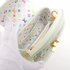 Louis Vuitton x Limited Edition Takashi Murakami Capucines Mini Light Green