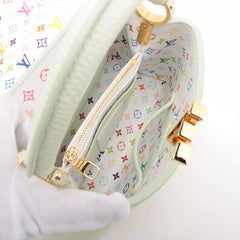 Louis Vuitton x Limited Edition Takashi Murakami Capucines Mini Light Green
