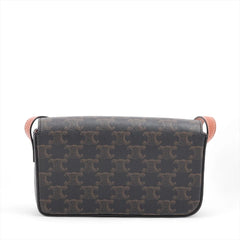 Celine Triomphe Shoulder Bag Brown