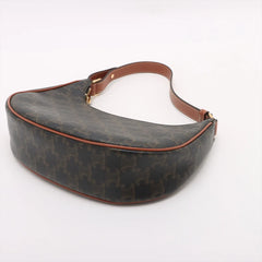 Celine Triomphe Ava Shoulder Bag Brown
