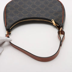 Celine Triomphe Ava Shoulder Bag Brown