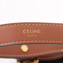 Celine Triomphe Ava Shoulder Bag Brown