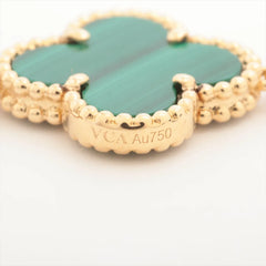 Van Cleef & Arpels Vintage Alhambra 5 Motifs Malachite Bracelet