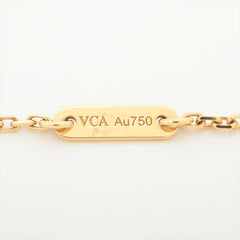 Van Cleef & Arpels Sweet Alhambra Mother Of Pearl MOP Bracelet Yellow Gold