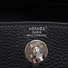 Hermes Mini Lindy Clemence Noir Black - W stamp