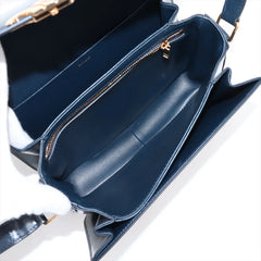 Celine Classique Triomphe Navy Blue
