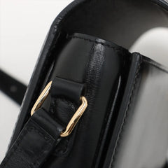 Celine Triomphe Teen Bag Calfskin Black