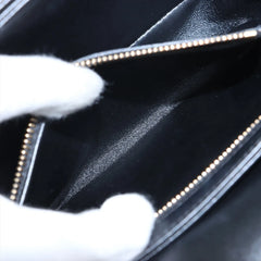 Celine Triomphe Teen Bag Calfskin Black
