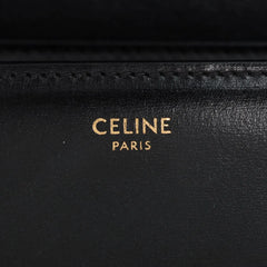 Celine Triomphe Teen Bag Calfskin Black