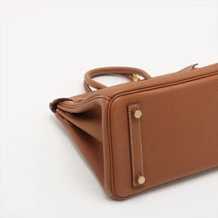 Hermes Birkin 25 Gold with GHW W Stamp