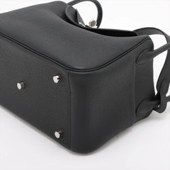 Hermes Lindy 26 Noir Black PHW W Stamp
