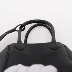 Hermes Lindy 26 Noir Black PHW W Stamp