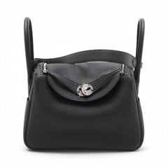 Hermes Lindy 26 Noir Black PHW W Stamp