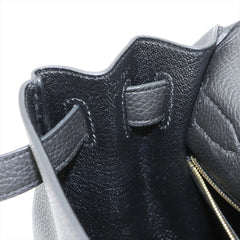 Hermes Kelly 28 Noir Togo GHW C Stamp Black