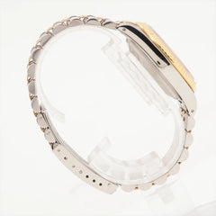 Rolex Datejust 36mm Two Toned with Diamond Dial Silver Face