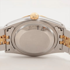 Rolex Datejust 36mm Two Toned with Diamond Dial Silver Face