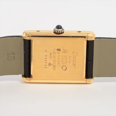 Cartier Must De Tank Roman Dial Watch (Winding Style)