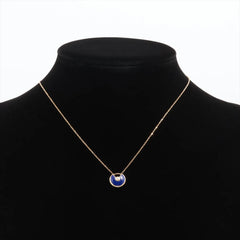 Cartier Amulette de Cartier Lapis Diamond Small Model Necklace