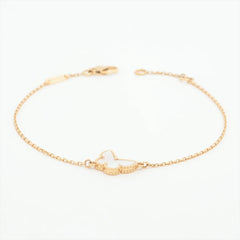 Van Cleef & Arpels Sweet Alhambra Butterfly Mother of Pearl Bracelet
