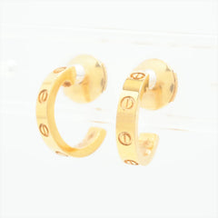 Cartier Small Model Love Earrings