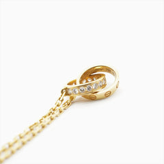 Cartier Baby Love Diamond Necklace