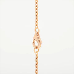 Cartier Baby Love Diamond Pink Gold Necklace