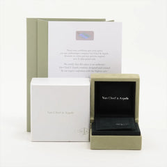 Van Cleef & Arpels Holiday Pendant Vintage Alhambra Obsidian Diamond Necklace 2023