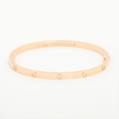 Cartier Love SM Size 16 Pink Gold Bracelet